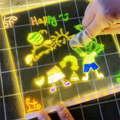 LearnGlowPlay™ Glow Art Board – Create & Shine 🎨