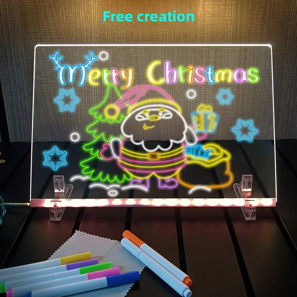 LearnGlowPlay™ Glow Art Board – Create & Shine 🎨