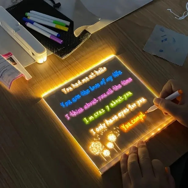LearnGlowPlay™ Glow Art Board – Create & Shine 🎨