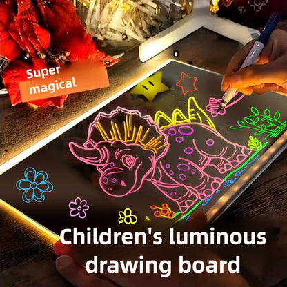 LearnGlowPlay™ Glow Art Board – Create & Shine 🎨